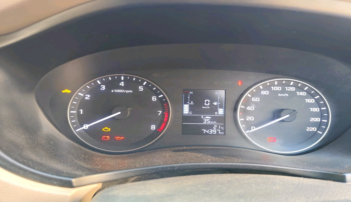 2017 Hyundai Elite i20 ASTA 1.2, Petrol, Manual, 74,397 km, interior