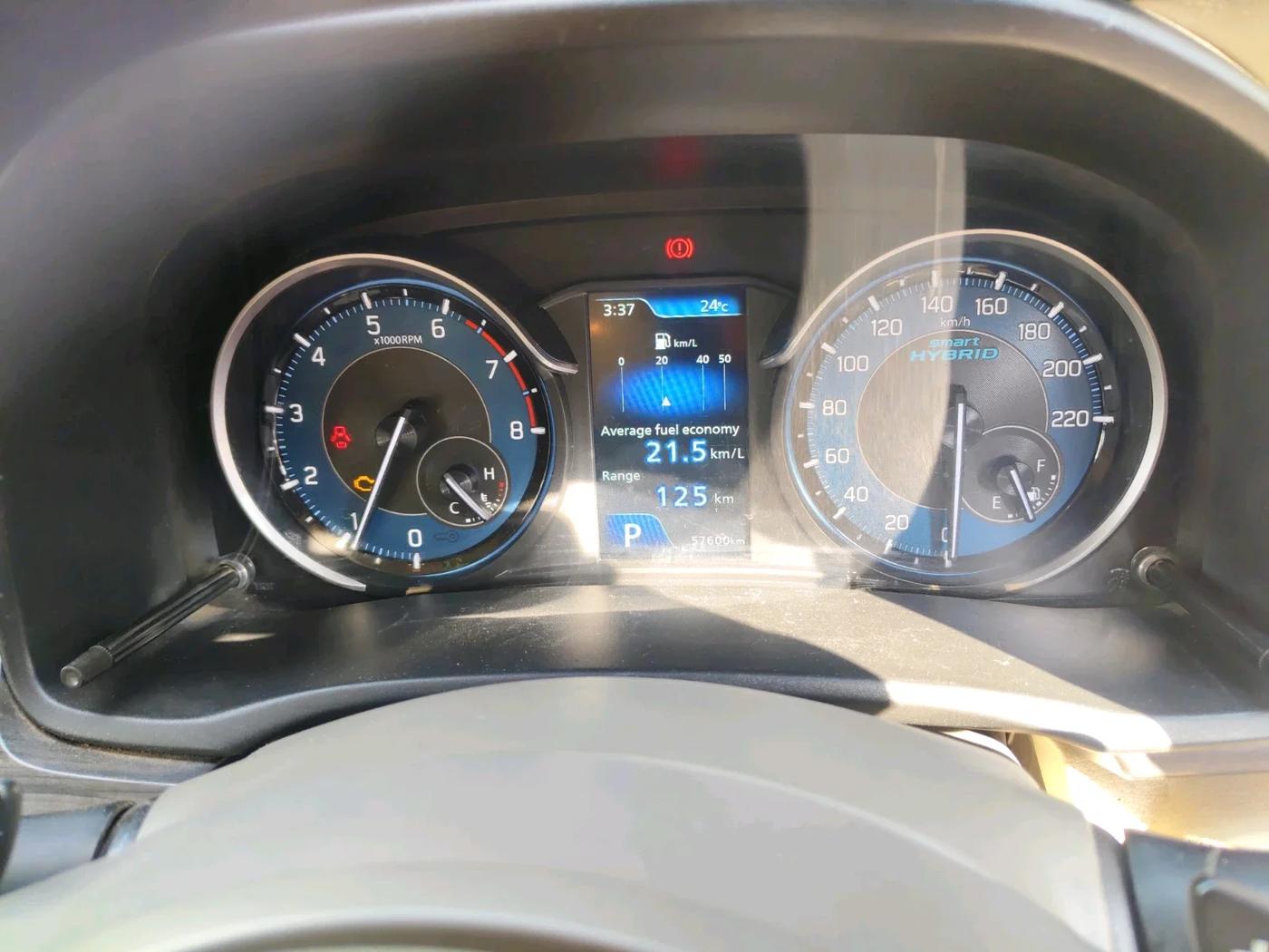 2022 Maruti Ertiga ZXI+ AT SHVS, CNG, Automatic, 57,600 km, interior