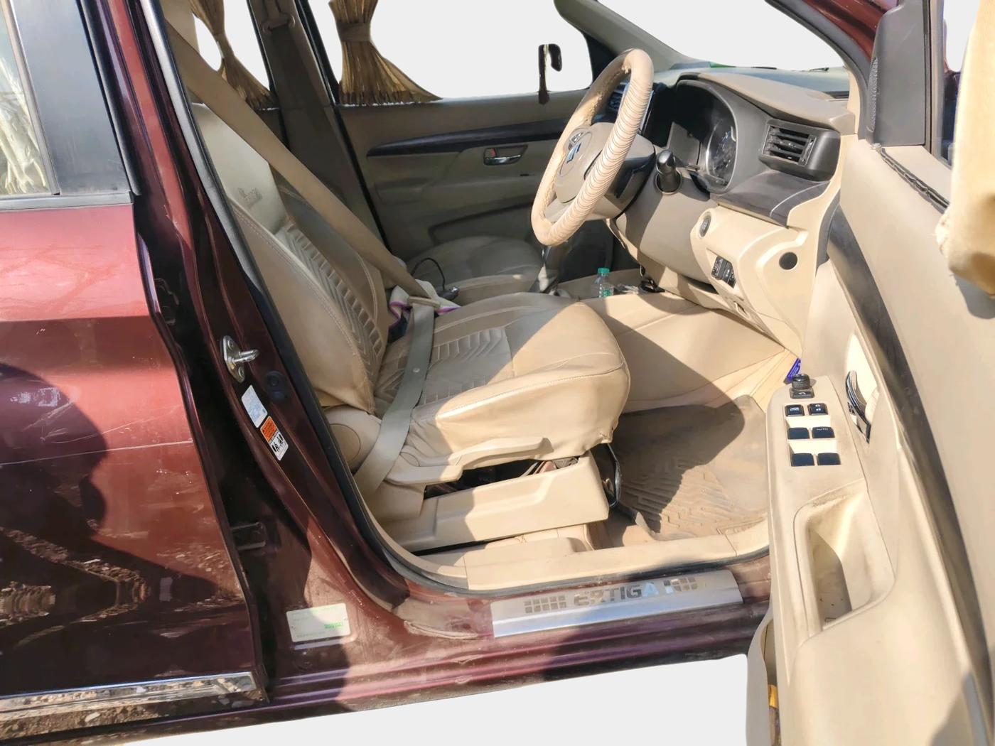 2022 Maruti Ertiga ZXI+ AT SHVS, CNG, Automatic, 57,600 km, interior