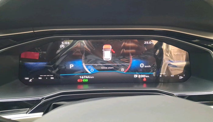 2022 Volkswagen VIRTUS TOPLINE TSI 1.0 AT, Petrol, Automatic, 16,744 km, interior