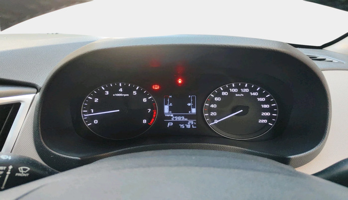 2016 Hyundai Creta SX PLUS AT 1.6 PETROL, Petrol, Automatic, 75,781 km, interior