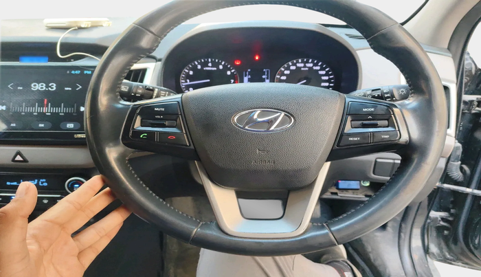 2016 Hyundai Creta SX PLUS AT 1.6 PETROL, Petrol, Automatic, 75,781 km, interior