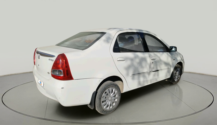 2012 Toyota Etios G, CNG, Manual, 1,67,305 km, exterior