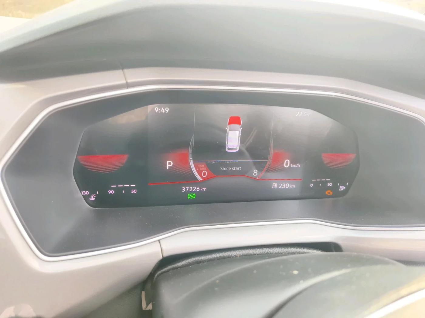2023 Volkswagen TAIGUN GT PLUS 1.5 TSI DSG, Petrol, Automatic, 15,00,000 km, interior