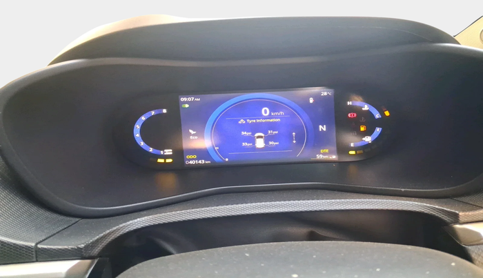 2023 Tata NEXON CREATIVE AMT 1.5 DIESEL, Diesel, Automatic, 40,143 km, interior