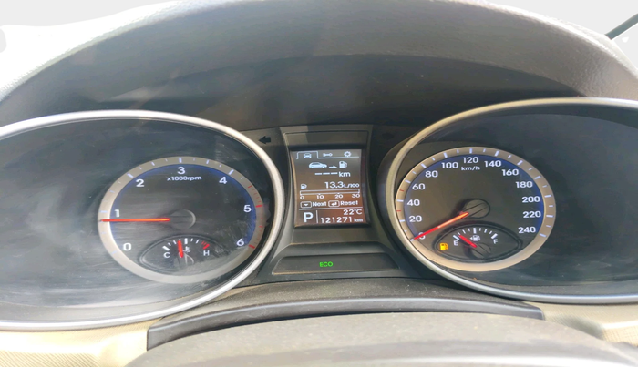 2014 Hyundai Santa Fe 2 WD AT, Diesel, Automatic, 1,21,271 km, interior