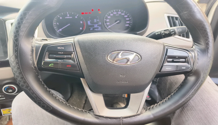 2016 Hyundai Creta SX PLUS AT 1.6 DIESEL, Diesel, Automatic, 1,46,326 km, interior