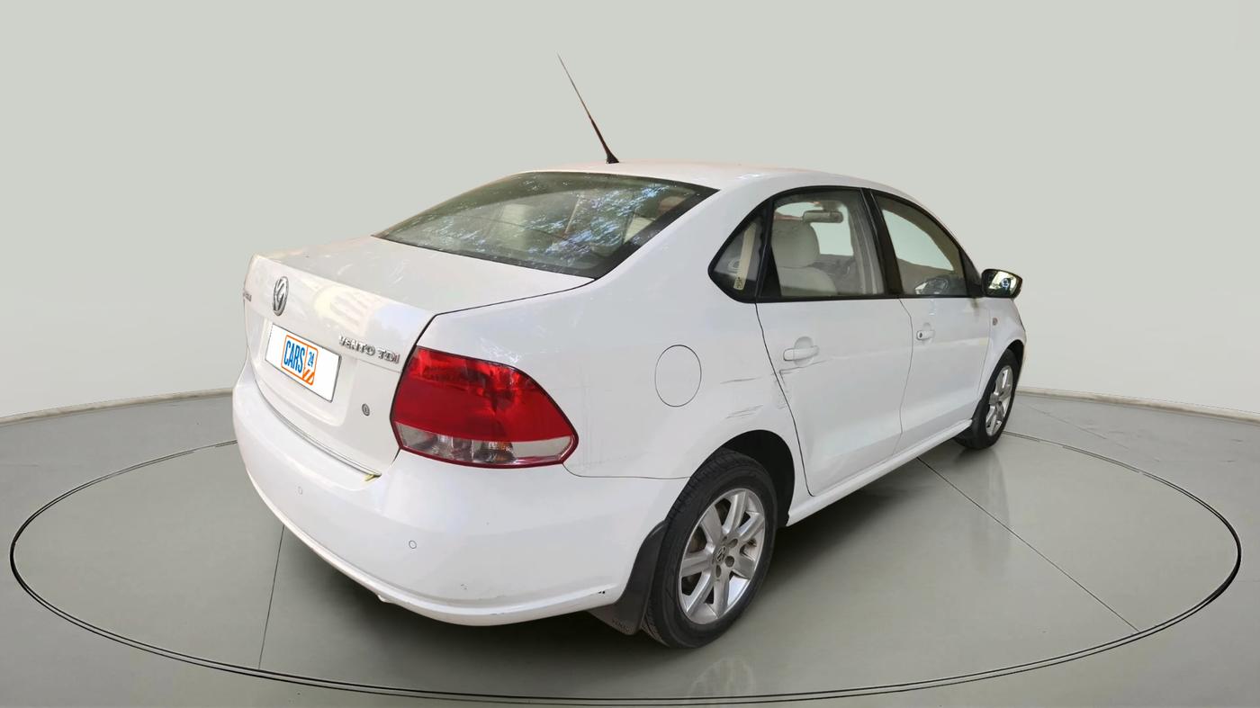 2012 Volkswagen Vento HIGHLINE DIESEL 1.6, Diesel, Manual, 1,29,855 km, exterior