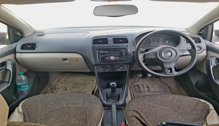 2012 Volkswagen Polo TRENDLINE 1.2L PETROL, Petrol, Manual, 1,86,441 km, interior