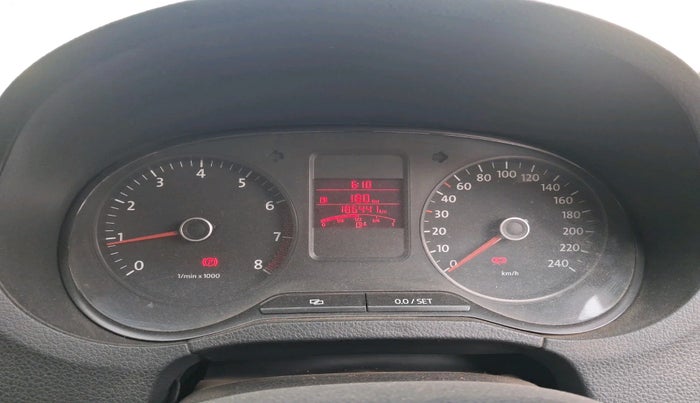 2012 Volkswagen Polo TRENDLINE 1.2L PETROL, Petrol, Manual, 1,86,441 km, interior