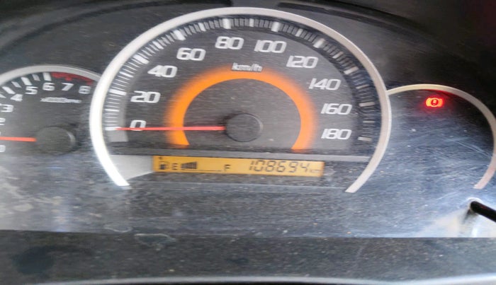 2016 Maruti Wagon R 1.0 VXI, Petrol, Manual, 1,08,694 km, interior