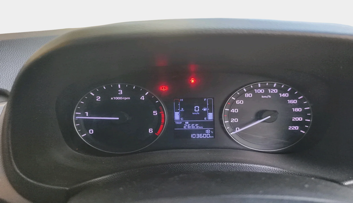 2016 Hyundai Creta SX 1.6 DIESEL, Diesel, Manual, 1,03,600 km, interior