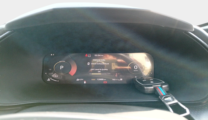 2024 Tata Harrier PURE PLUS S DARK EDITION AT, Diesel, Automatic, 12,888 km, interior