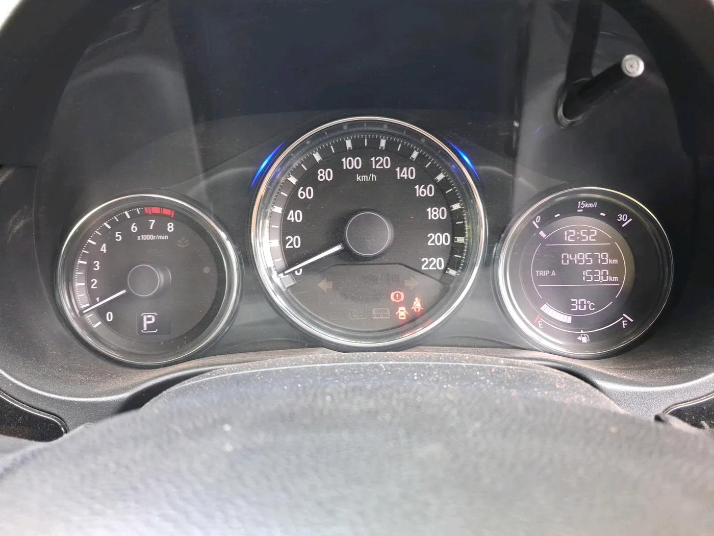 2017 Honda City 1.5L I-VTE V CVT, Petrol, Automatic, 49,579 km, interior