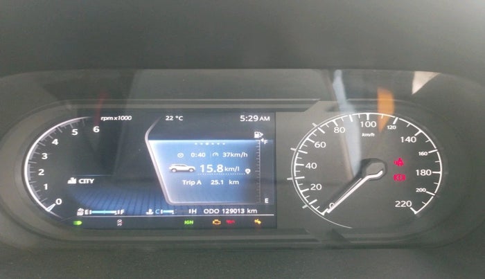 2022 Tata Harrier XZ PLUS 2.0L, Diesel, Manual, 1,29,013 km, interior