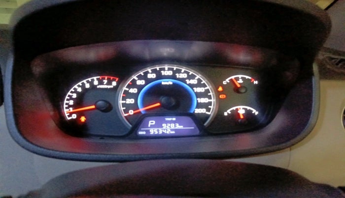 2016 Hyundai Grand i10 MAGNA AT 1.2 KAPPA VTVT, Petrol, Automatic, 95,342 km, interior