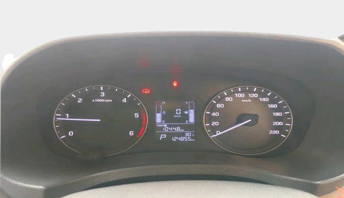 2016 Hyundai Creta SX PLUS AT 1.6 DIESEL, Diesel, Automatic, 1,24,855 km, interior