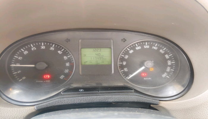 2014 Skoda Rapid AMBITION 1.6 TDI CR MT, Diesel, Manual, 1,17,495 km, interior