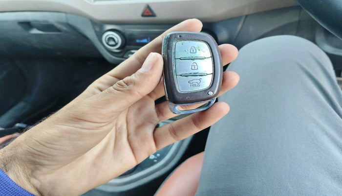 2017 Hyundai Creta SX PLUS AT 1.6 DIESEL, Diesel, Automatic, 1,00,655 km, interior