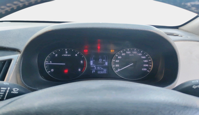 2017 Hyundai Creta SX PLUS AT 1.6 DIESEL, Diesel, Automatic, 1,00,655 km, interior