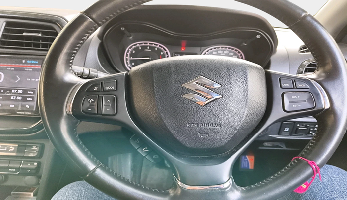 2021 Maruti Vitara Brezza ZXI PLUS AT SHVS, Petrol, Automatic, 74,428 km, interior