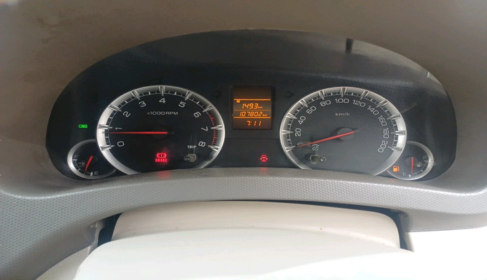 2013 Maruti Ertiga VXI CNG, Petrol, Manual, 1,07,802 km, interior