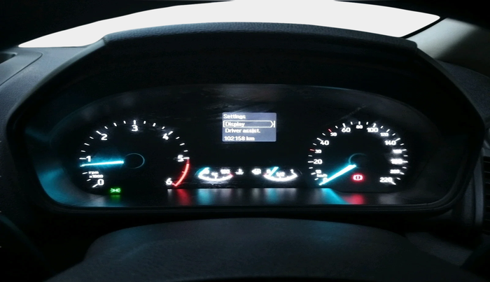 2018 Ford Ecosport AMBIENTE 1.5L DIESEL, Diesel, Manual, 1,02,158 km, interior