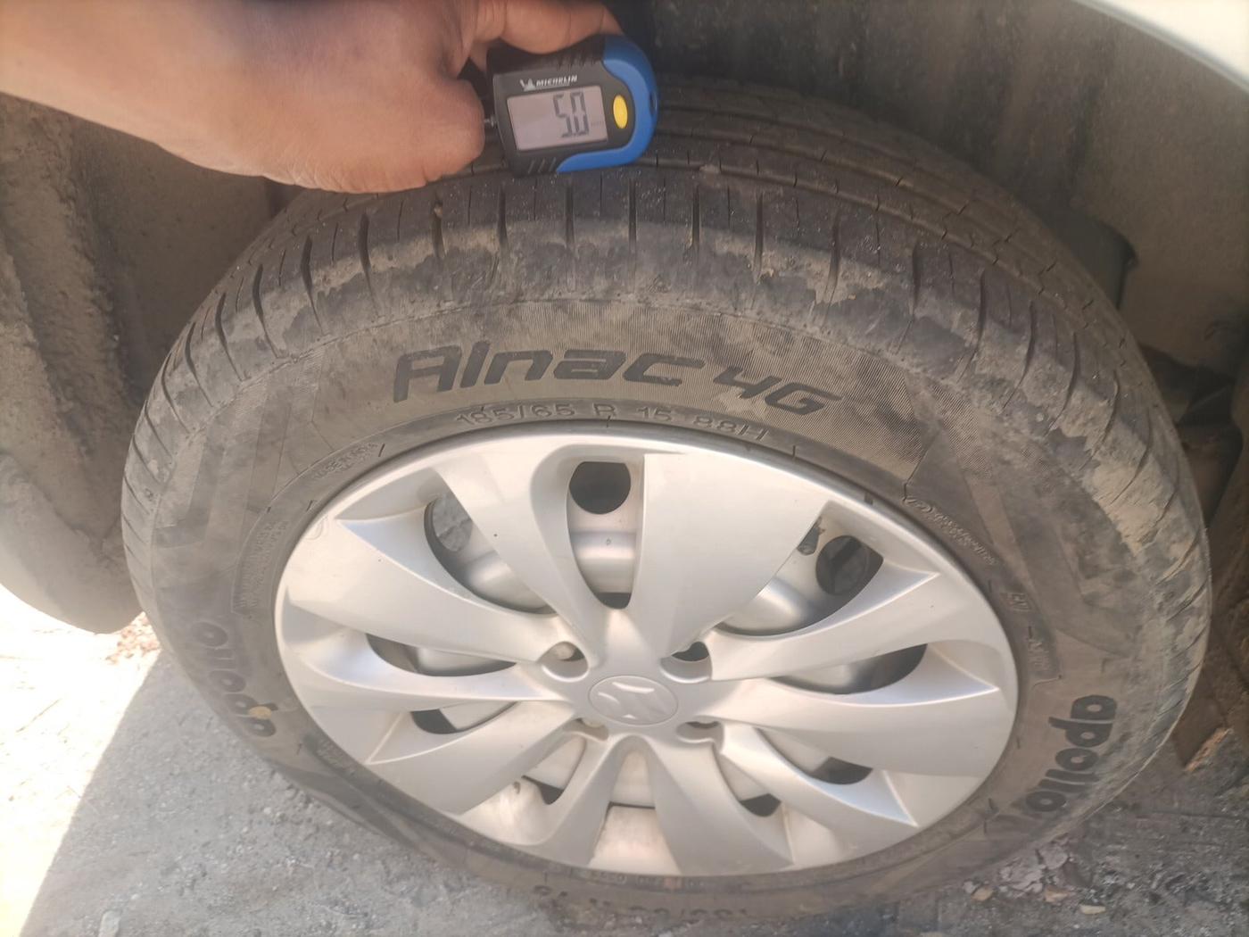 2022 Maruti Baleno SIGMA PETROL 1.2, Petrol, Manual, 55,508 km, tyre