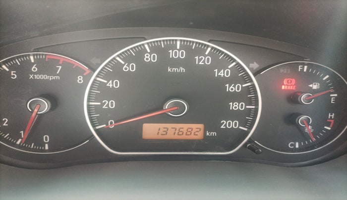 2011 Maruti SX4 VXI, Petrol, Manual, 1,37,685 km, interior