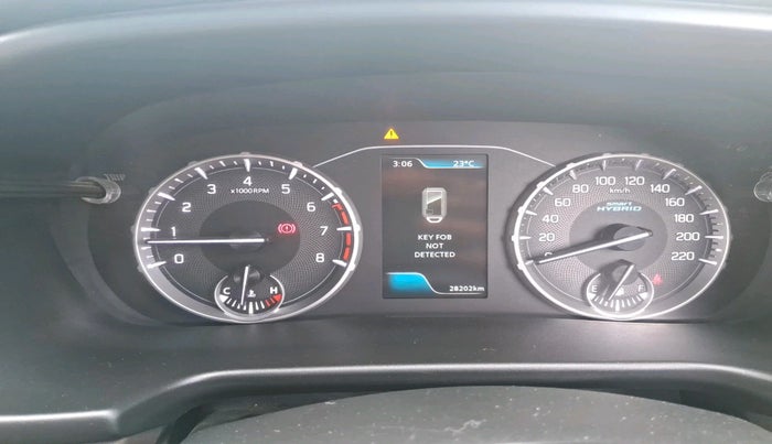 2023 Maruti BREZZA ZXI + SMART HYBRID, Petrol, Manual, 28,202 km, interior