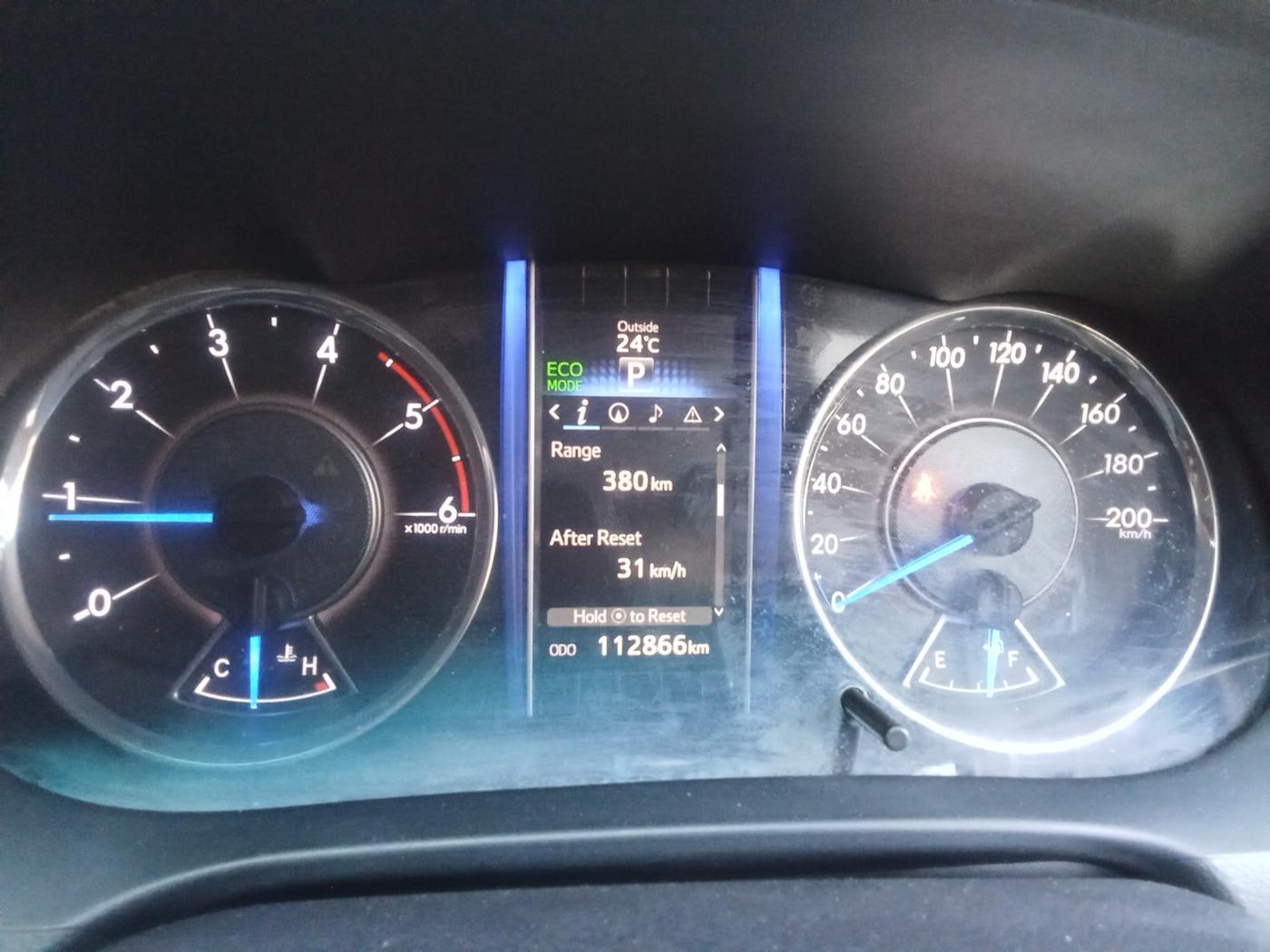 2017 Toyota Fortuner 2.8 4X2 AT, Diesel, Automatic, 1,12,866 km, interior