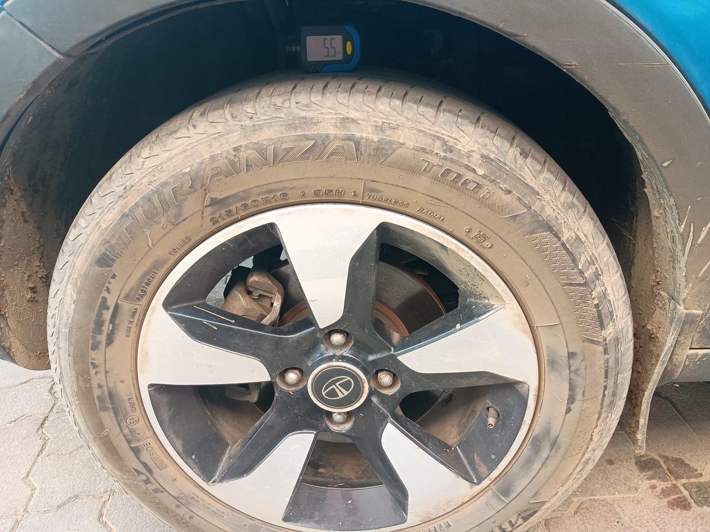 2017 Tata NEXON XZ PLUS DIESEL, Diesel, Manual, 55,448 km, tyre