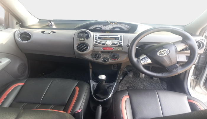 2011 Toyota Etios VX, Petrol, Manual, 1,23,566 km, interior
