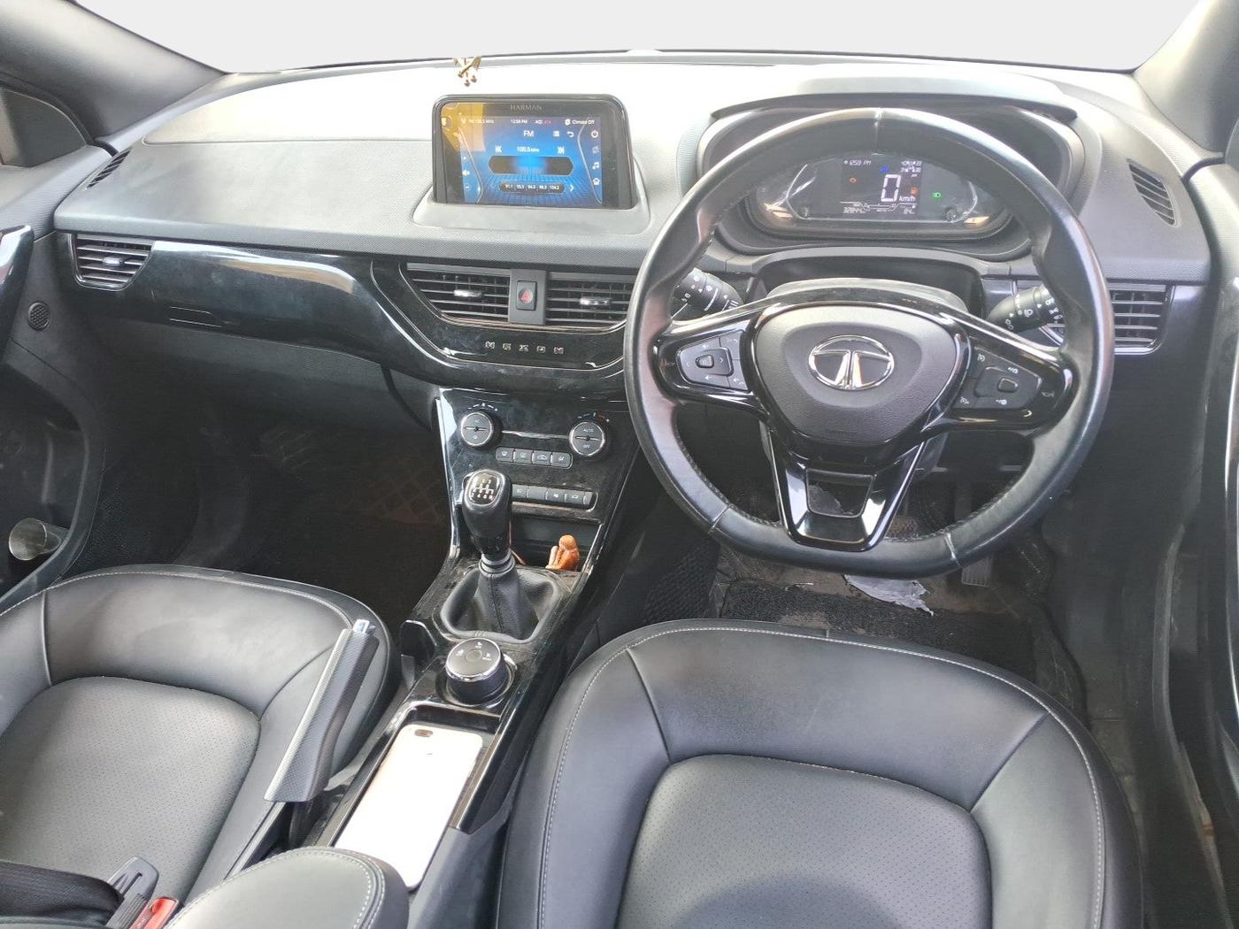 2023 Tata NEXON XZ PLUS SUNROOF DARK DIESEL, Diesel, Manual, 32,845 km, interior