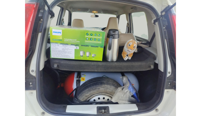 2020 Maruti New Wagon-R LXI CNG (O) 1.0, Petrol, Manual, 63,246 km, exterior