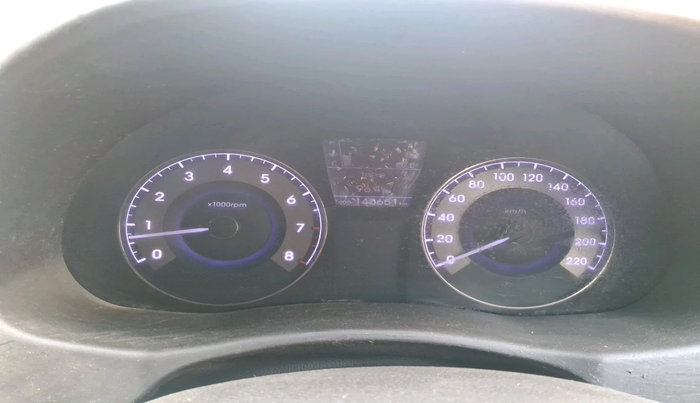 2011 Hyundai Verna FLUIDIC 1.6 VTVT SX, Petrol, Manual, 1,45,651 km, interior