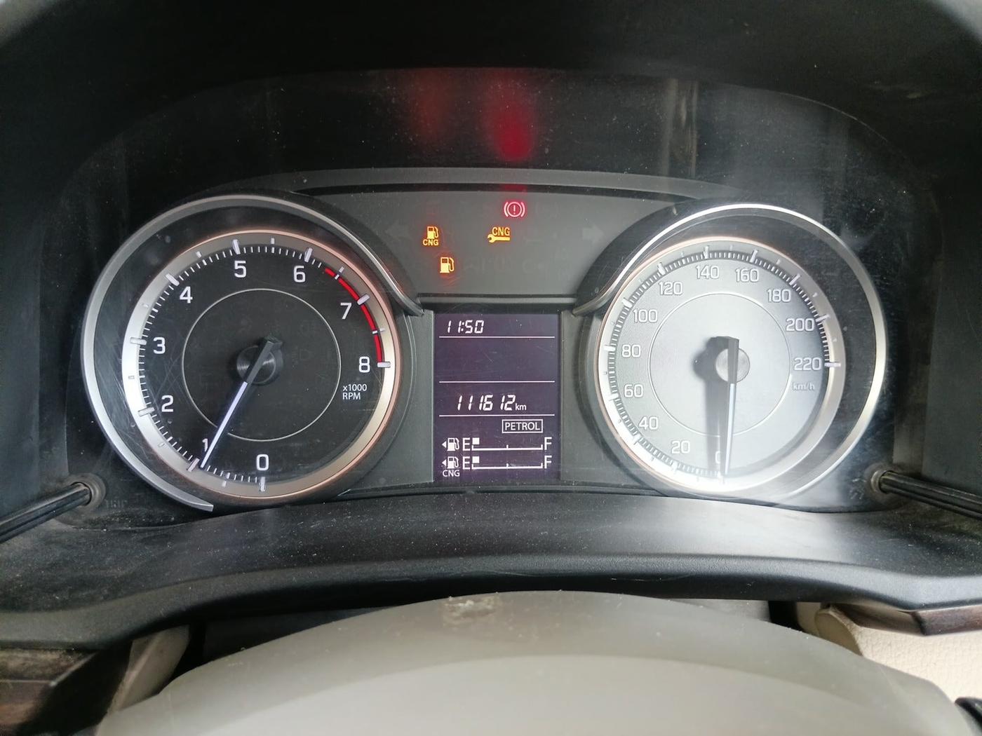2021 Maruti Ertiga VXI CNG, Petrol, Manual, 1,11,612 km, interior