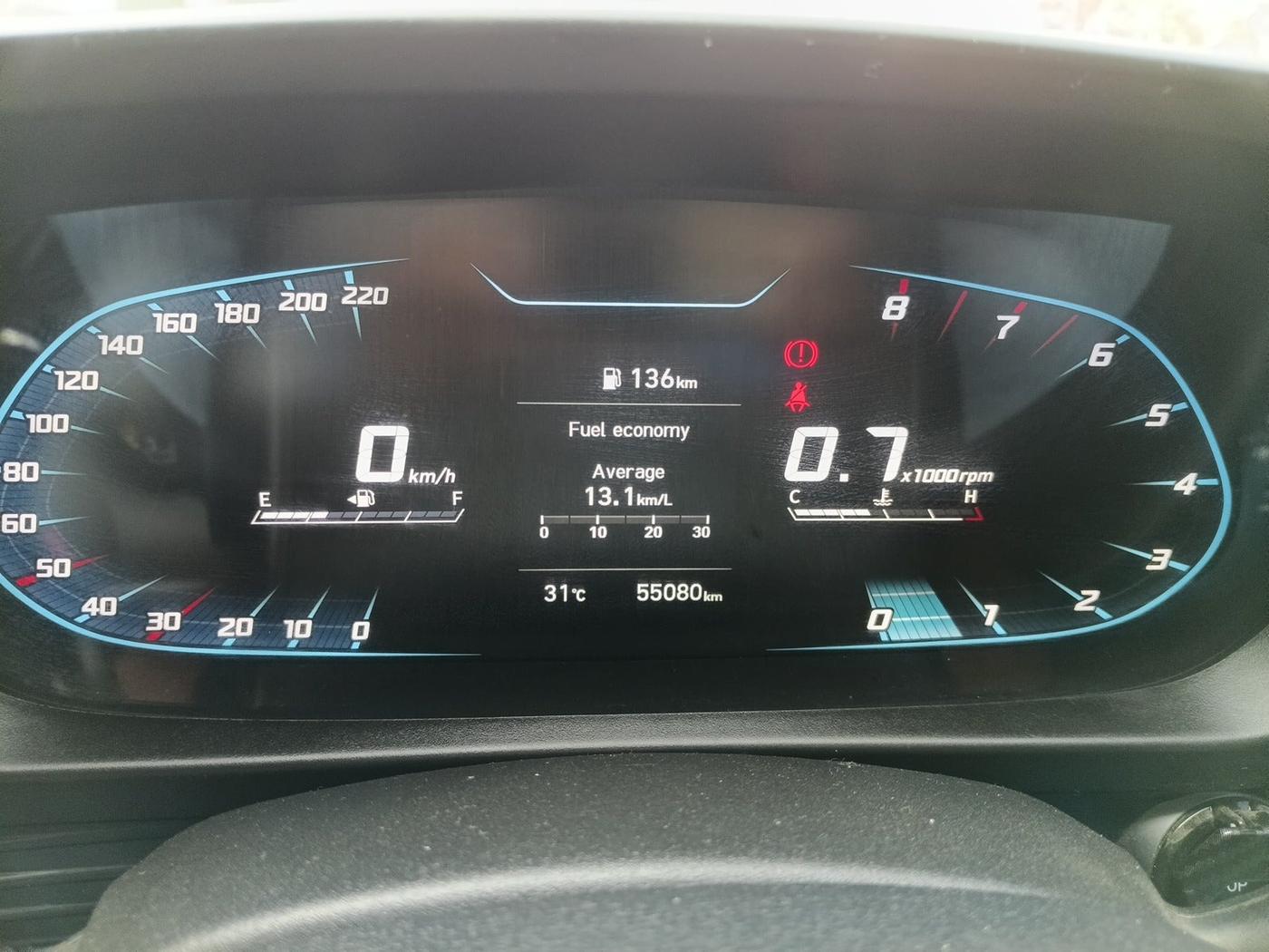 2023 Hyundai NEW I20 ASTA 1.2 MT, Petrol, Manual, 55,080 km, interior