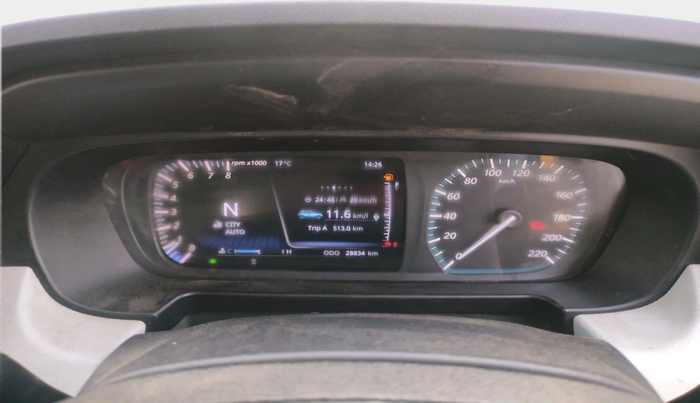 2021 Tata PUNCH CREATIVE AMT 1.2 RTN DUAL TONE, Petrol, Automatic, 28,834 km, interior