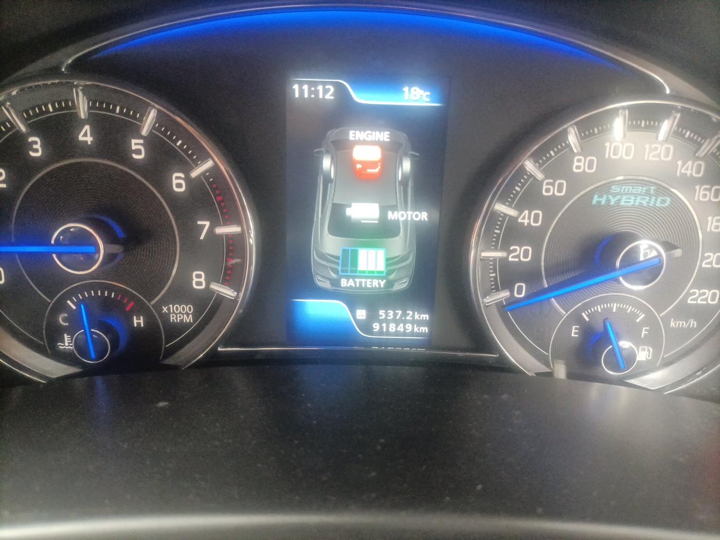 2019 Maruti Ciaz DELTA 1.5 SHVS MT PETROL, Petrol, Manual, 91,849 km, interior