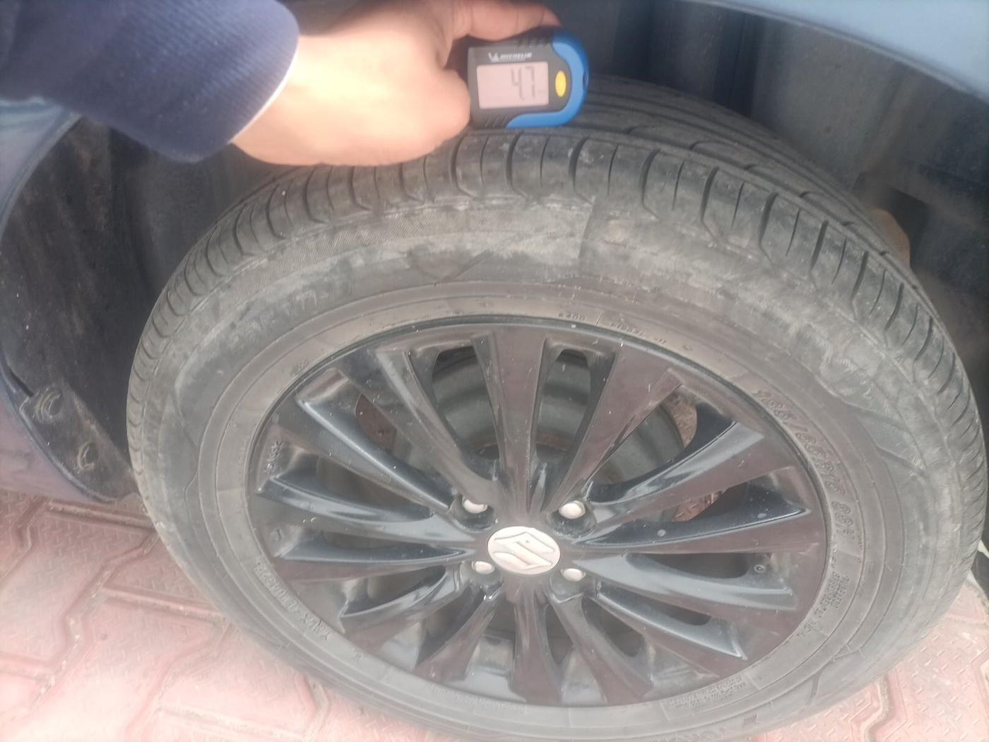 2019 Maruti Ciaz DELTA 1.5 SHVS MT PETROL, Petrol, Manual, 91,849 km, tyre
