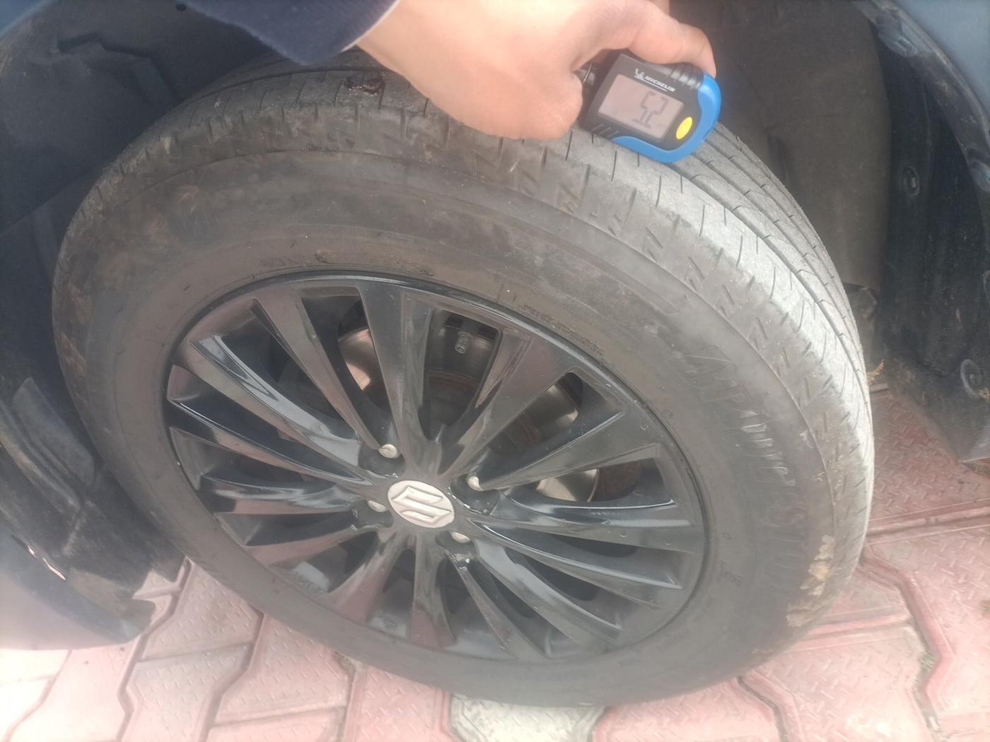 2019 Maruti Ciaz DELTA 1.5 SHVS MT PETROL, Petrol, Manual, 91,849 km, tyre