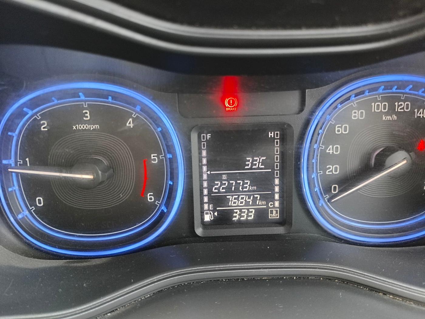 2017 Maruti Vitara Brezza ZDI PLUS, Diesel, Manual, 76,847 km, interior