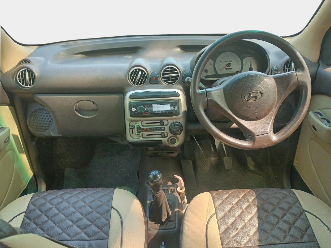 2010 Hyundai Santro Xing GL, Petrol, Manual, 62,202 km, interior