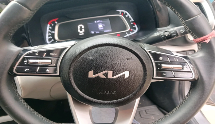 2021 KIA SONET HTX 1.0 IMT, Petrol, Manual, 49,366 km, interior