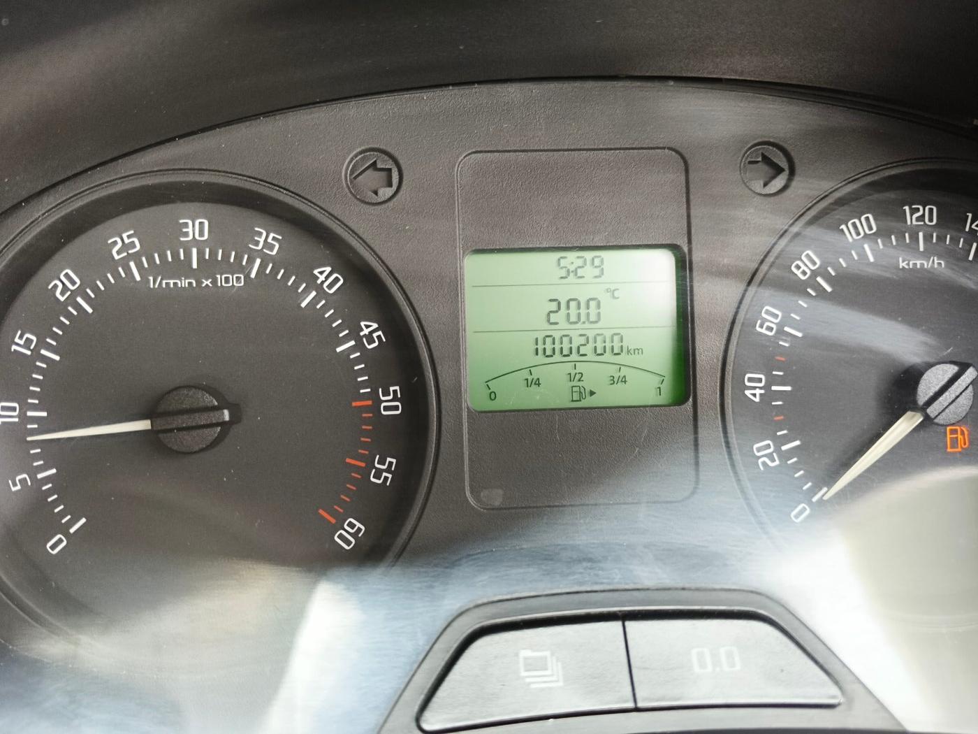 2012 Skoda Fabia ACTIVE PLUS 1.2 TDI CR, Diesel, Manual, 1,00,200 km, interior