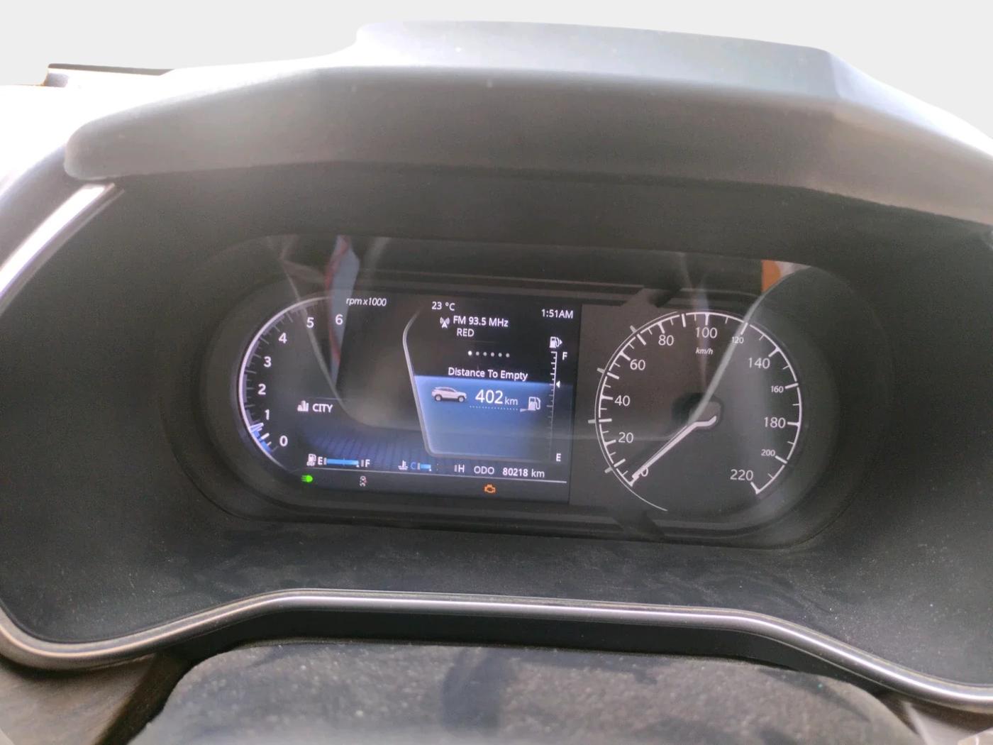 2020 Tata Harrier XZ PLUS 2.0L DUAL TONE, Diesel, Manual, 80,216 km, interior