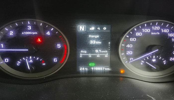 2017 Hyundai Tucson GLS 2WD AT DIESEL, Diesel, Automatic, 1,19,897 km, interior