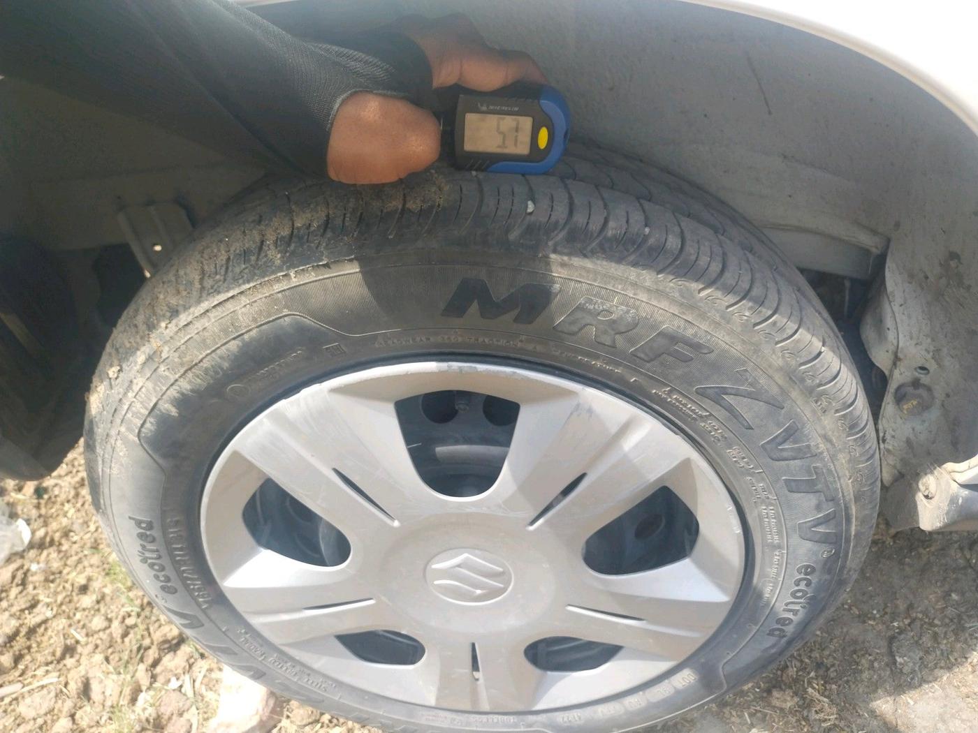 2022 Maruti S PRESSO VXI CNG, Petrol, Manual, 20,285 km, tyre