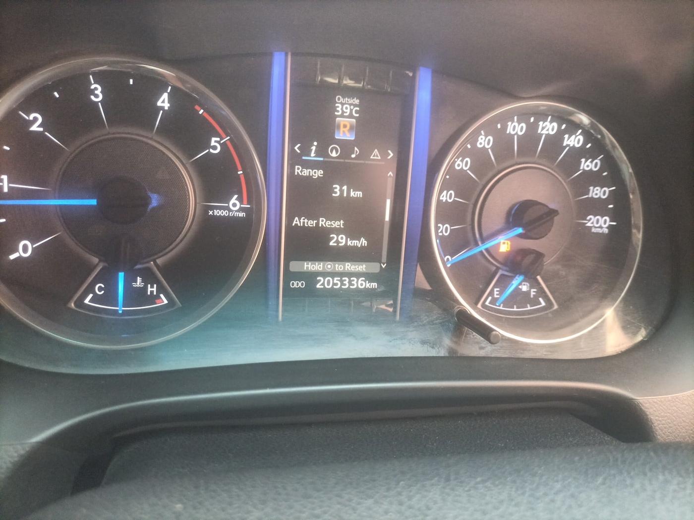 2017 Toyota Fortuner 2.8 4X2 AT, Diesel, Automatic, 2,05,336 km, interior